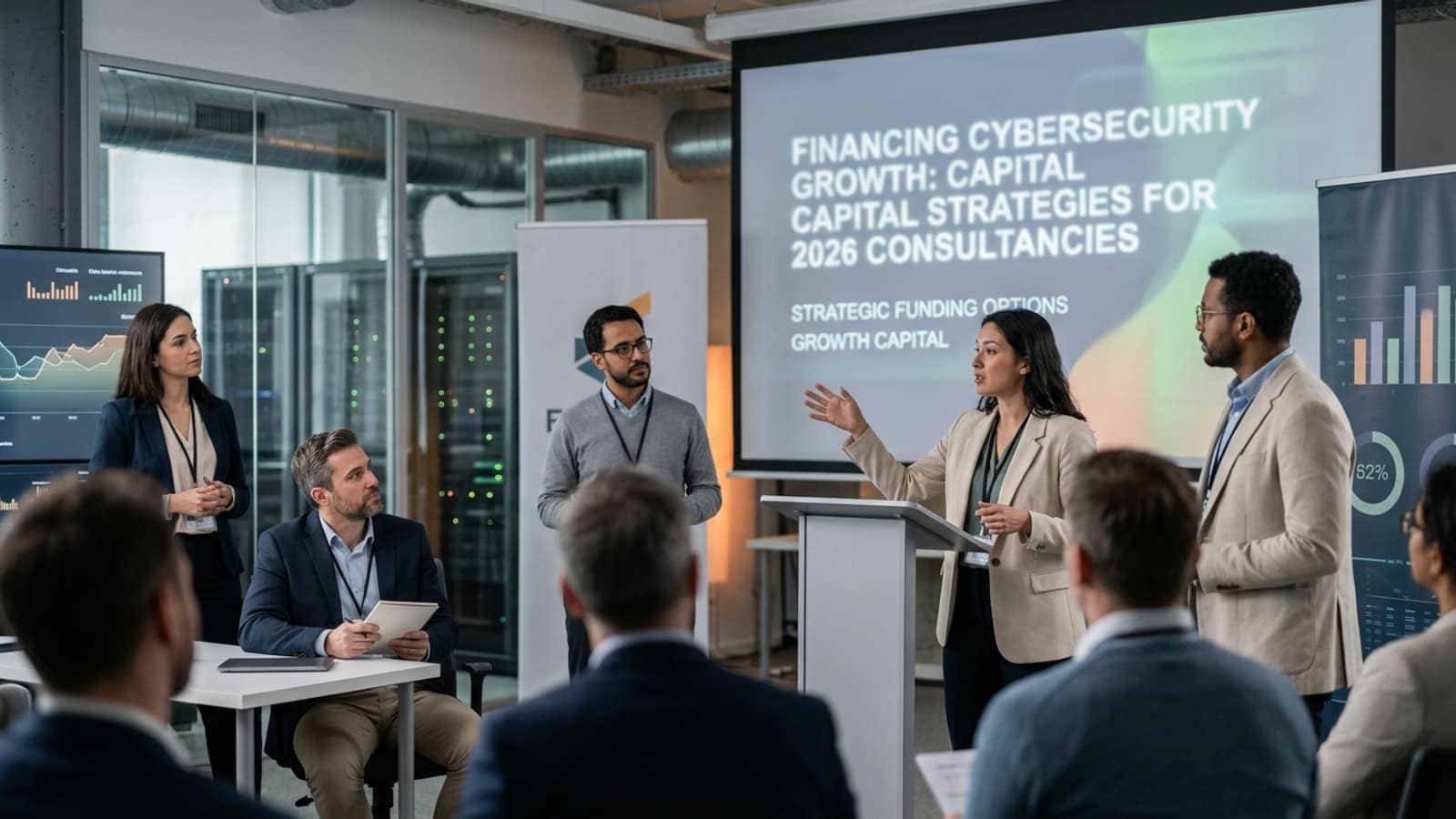 Illustration: Financing Cybersecurity Growth: Capital Strategies for 2026 Consultancies